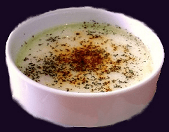 soupe au yaourt